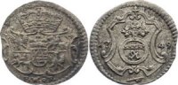 Sachsen-Albertinische Linie Pfennig Friedrich August II. 1733-1763.
