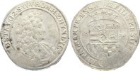 Sayn-Wittgenstein-Hohenstein 2/3 Taler Gustav 1657-1701.