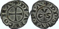Italien-Ancona Denar Republik 1200-1300.