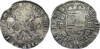Belgien-Brabant Patagon Philipp IV. von Spanien 1621-1665.