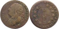 Frankreich Cu 12 Deniers Ludwig XVI. 1774-1793.