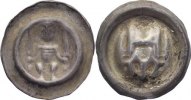 Anhalt Brakteat Die Nachfolger Heinrichs I. (2. Hälfte 13. Jhdt.).