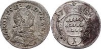 Württemberg Kreuzer Karl Eugen 1744-1793.