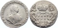 Russland Grivennik (10 Kopeken) Elisabeth I. 1741-1761.
