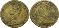 Brandenburg-Preußen Messingjeton Friedrich Wilhelm III. 1797-1840. Revers ein kl. Kratzer, sehr schön