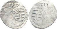Sachsen-Kurfürstentum Einseitiger Pfennig Johann Friedrich und Georg 1534-1539.
