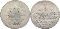 Hamburg, Stadt Schilling 1795 kl. Schrötlingsfehler, fast vorzüglich