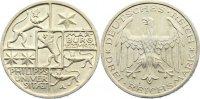 Weimarer Republik 3 Reichsmark Gedenkmünzen 1918-1933.