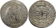 Öttingen 6 Kreuzer Albrecht Ernst I. 1659-1683.