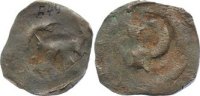 Dänemark Pfennig Christopher II. 1319-1332.