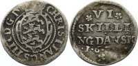 Dänemark 6 Skilling Christian IV. 1588-1648.