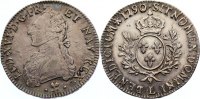 Frankreich Écu aux branches d´olivier 17 Ludwig XVI. 1774-1793.