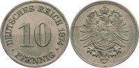 Kleinmünzen 10 Pfennig
