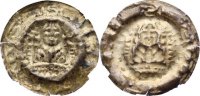 Erfurt, erzbischöflich mainzische Münzstätte Brakteat Gerhard II. von Eppstein 1289-1305.