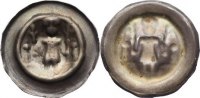 Anhalt Brakteat Die Nachfolger Heinrichs I. (2. Hälfte 13. Jhdt.).