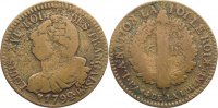 Frankreich Cu 6 Deniers Ludwig XVI. 1774-1793.