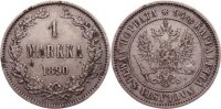 Finnland Markkaa Alexander III. von Rußland 1881-1894.