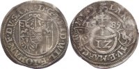 Sachsen-Alt-Weimar 12 Pfennig Friedrich Wilhelm und Johann 1573-1602.