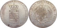 Sachsen-Coburg-Saalfeld 20 Kreuzer Ernst 1806-1826.