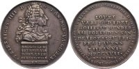 Dänemark Silbermedaille Friedrich IV. 1699-1730.