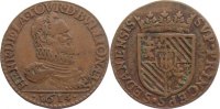 Frankreich-Sedan & Buillon Cu 2 Liards Henry de la Tour 1591-1622. -