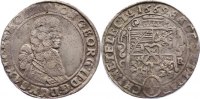 Sachsen-Albertinische Linie 1/3 Taler Johann Georg II. 1656-1680.