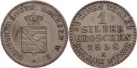 Sachsen-Weimar-Eisenach Silbergroschen Carl Alexander 1853-1901.