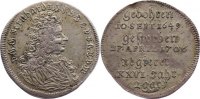 Sachsen-Meiningen Doppelgroschen Bernhard 1680-1706.