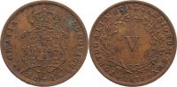 Portugal 5 Reis Luis I. 1861-1889.