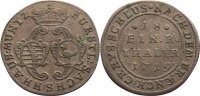 Sachsen-Hildburghausen 1/18 Taler (Fränkischer Batzen) 1 Ernst Friedrich I. 1715-1724.