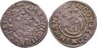 Mansfeld-vorderortische Linie zu Bornstedt Groschen (1/21 Taler) Bruno, Wilhelm, Johann Georg, Volrad und Jobst 1609-1615.