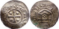 Mainz, Königliche Münzstätte Obol Otto III. 983-1002.