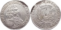 Sachsen-Albertinische Linie 2/3 Taler Johann Georg III. 1680-1691.