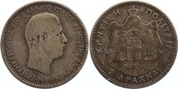 Kreta 2 Drachmen George 1898-1906.