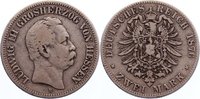 Hessen 2 Mark Ludwig III. 1848-1877.