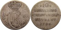 Schleswig-Holstein, Königliche Linie 1/6 Speciestaler Christian VII. 1766-1808.