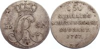 Schleswig-Holstein, Königliche Linie 1/12 Speciestaler / 5 Schilling Christian VII. 1766-1808.