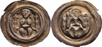 Sachsen-Markgrafschaft Meißen Brakteat Dietrich der Bedrängte 1197-1221.
