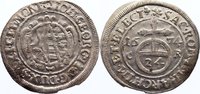 Sachsen-Albertinische Linie 1/24 Taler Johann Georg II. 1656-1680.