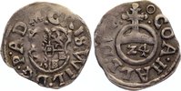 Magdeburg, Erzbistum Kipper Groschen Christian Wilhelm von Brandenburg 1598-1631.