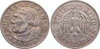 Drittes Reich 2 Reichsmark Gedenkmünzen 1933-1945.