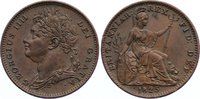 Großbritannien Farthing George IV. 1820-1830.