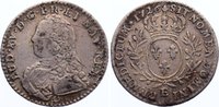 Frankreich 1/10 Écu aux branches d'olivier 1 Ludwig XV. 1715-1774. -