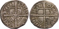 Deutscher Orden Schilling Michael Kuchmeister von Sternberg 1414-1422.