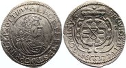 Öttingen 6 Kreuzer Albrecht Ernst I. 1659-1683.