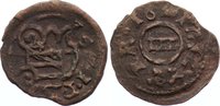 Sachsen-Altenburg Kipper Cu 3 Flitter Johann Philipp und seine drei Brüder 1603-1625.