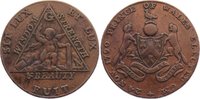 Großbritannien-Token Token Middlesex 18.Jahrhundert.