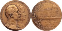 Brandenburg-Preußen Bronzemedaille Wilhelm II. 1888-1918.