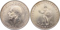 Schweden 5 Kronen Gustav VI. Adolf 1950-1973.
