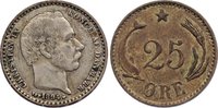 Dänemark 25 Öre 1 Christian IX. 1863-1906.